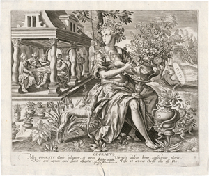 Lot 5469, Auction  117, Collaert, Adriaen, Die fünf Sinne