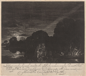 Lot 5514, Auction  117, Goudt, Hendrik, Die Flucht nach Ägypten