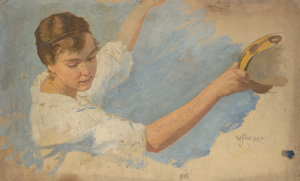 Lot 6189, Auction  117, Seeger, Hermann, Tamburinspielerin