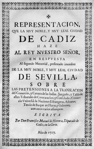 Lot 535, Auction  118, Indias Occidentales, 5 Schriften zu den spanischen Handelsbeziehungen mit den Westindischen Inseln. 