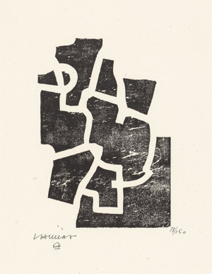 Lot 3271, Auction  118, Derrière le Miroir und Chillida, Eduardo - Illustr., No. 174: Chillida (Vorzugsausgabe)