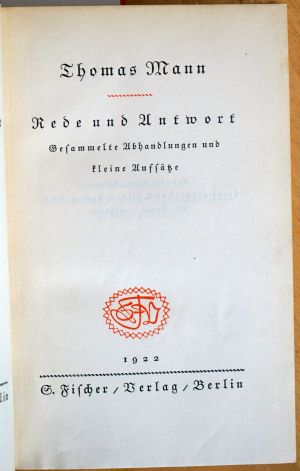 Lot 3605, Auction  118, Mann, Thomas, Konvolut von 50 Werken in  ersten Ausgaben