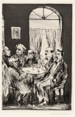 Lot 3640, Auction  118, Mohr, Arno, Theaterschluss