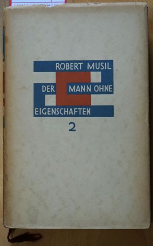 Lot 3653, Auction  118, Musil, Robert, Der Mann ohne Eigenschaften (Band II)