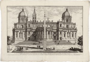 Lot 5285, Auction  118, Specchi, Alessandro, Facciata della ... S. Maria Maggiore