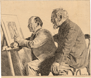 Lot 5356, Auction  118, Greiner, Otto, Die Kunstkenner