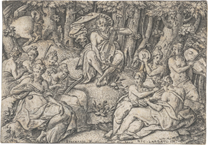 Lot 5393, Auction  118, Abbate, Niccolo dell', Apoll auf dem Parnass