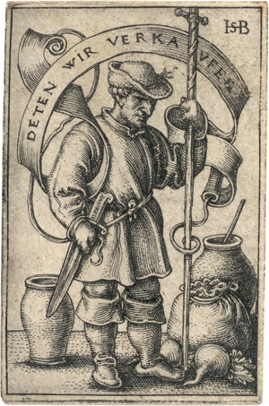 Lot 5419, Auction  118, Beham, Hans Sebald, Marktbauer, Marktbäuerin