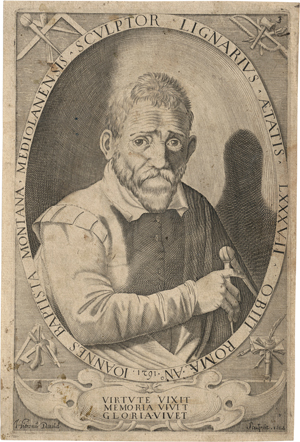 Lot 5443, Auction  118, David, Jérôme, Bildnis des Architekten und Bildhauers Giovanni Battista Montano