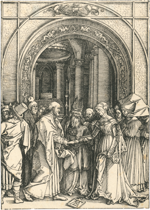 Lot 5449, Auction  118, Dürer, Albrecht, Verlobung Mariens