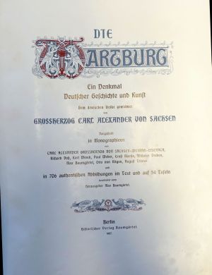 Lot 119, Auction  119, Baumgärtel, Max, Wartburg