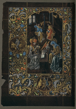 Lot 1577, Auction  119, Schwarze Gebetbuch des Herzogs Galeazzo Maria Sforza, Das, Codex Vindobonensis 1856 der Österreichischen Nationalbibliothek