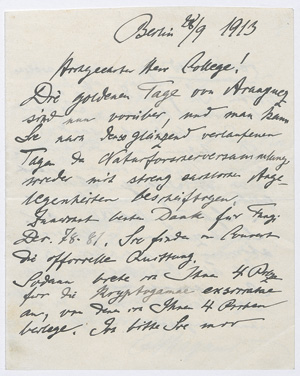 Lot 2559, Auction  119, Magnus, Paul Wilhelm, 7 Briefe, 1 Postkarte