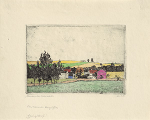 Lot 3074, Auction  119, Olbricht, Alexander, Radierungen (Oberweimar)