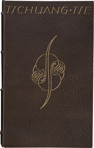 Lot 3075, Auction  119, Tschuang-Tse, Reden und Gleichnisse