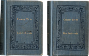Lot 3398, Auction  119, Mann, Thomas, Buddenbrooks 