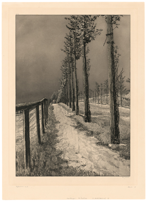 Lot 5383, Auction  119, Klinger, Max, Die Chaussee