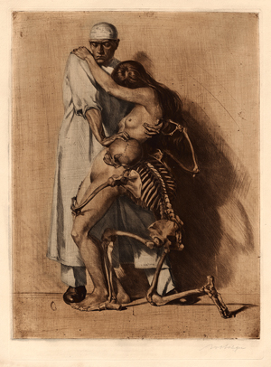 Lot 5401, Auction  119, Saliger, Ivo, Der Arzt, das Mädchen und der Tod