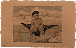 Lot 5405, Auction  119, Thoma, Hans, Amor auf Vogel