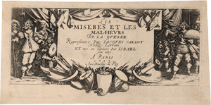 Lot 5443, Auction  119, Callot, Jacques, Les Grandes Misères de la Guerre