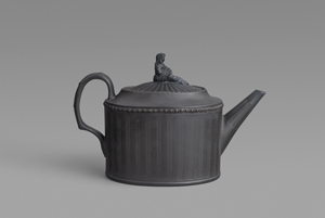Lot 6357, Auction  119, Wedgwood Black Basalt, Wedgwood Teekanne