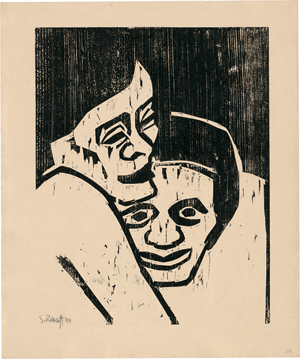Lot 8053, Auction  119, Schmidt-Rottluff, Karl, Köpfe II