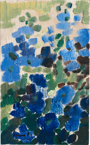 Lot 8304, Auction  119, Sprotte, Siegward, Blaue Blumen