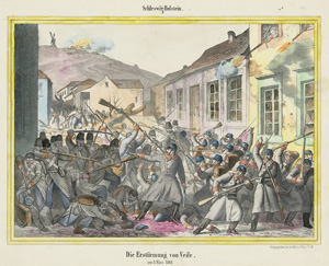 Lot 581, Auction  120, Sammlung von 29  lithographischen Tafeln, mit verschiedenen Schlachtenbildern