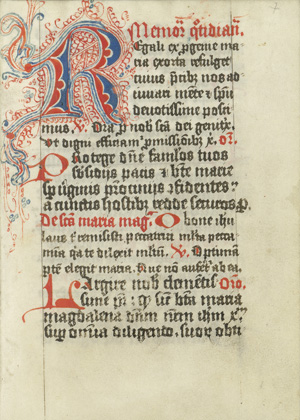 Lot 1002, Auction  120, Horae Beatae Mariae Virginis, Stundenbuch bzw. Brevier , Wohl aus Bamberg
