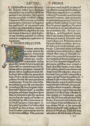 Lot 1015, Auction  120, Holkot, Robertus, Super sapientiam Salomonis