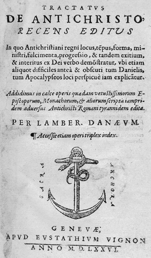 Lot 1043, Auction  120, Daneau, Lambert, Tractatus de Antichristo