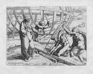 Lot 1213, Auction  120, Badalocchi, Sisto und Giovanni Lanfranchi, Historia del Testamento Vecchio dipinta in Roma nel Vaticano da Raffaelle di Urbino