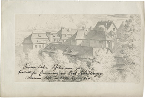 Lot 2351, Auction  120, Mörike, Eduard, Signiertes Gedichtmanuskript