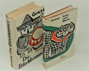 Lot 3427, Auction  120, Grass, Günter, Die Blechtrommel (mit Schutzumschlag) + Katz und Maus
