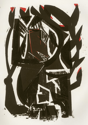 Lot 3429, Auction  120, Grieshaber, HAP, Affen und Alphabete