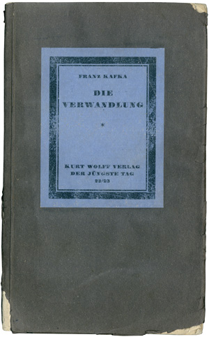 Lot 3516, Auction  120, Kafka, Franz, Die Verwandlung
