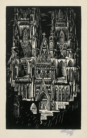 Lot 3722, Auction  120, Roessler, Arthur, Die Stimmung der Gotik