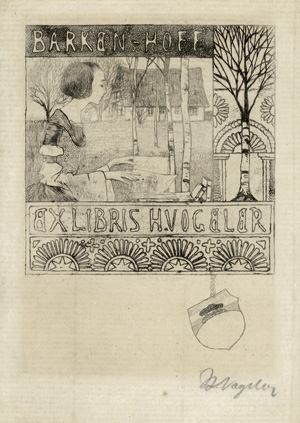 Lot 3869, Auction  120, Vogeler, Heinrich, Barken-Hoff