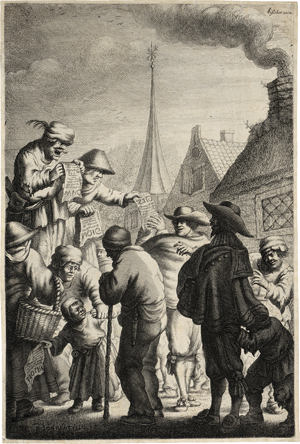 Lot 5281, Auction  120, Vliet, Johannes van, Die Liedtext-Verkäufer