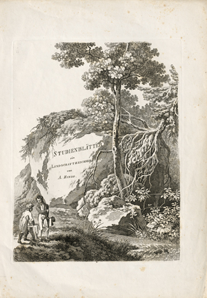 Lot 5387, Auction  120, Zingg, Adrian, Studienblätter für Landschaftszeichner