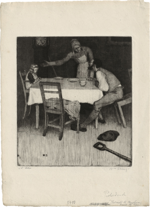 Lot 5493, Auction  120, Strang, William, "That Night the Ploughman heard the Tale"