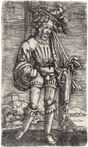 Lot 5509, Auction  120, Altdorfer, Albrecht, Der kleine Fahnenträger