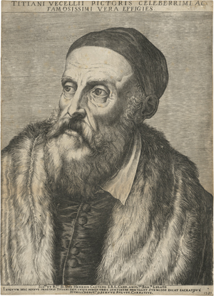 Lot 5541, Auction  120, Carracci, Agostino, Bildnis Tizians