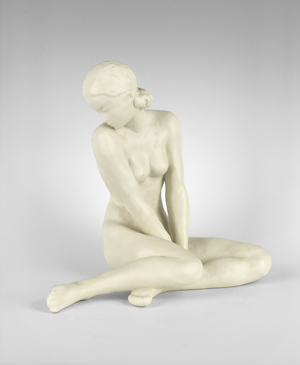 Lot 7051, Auction  120, Klimsch, Fritz, Die Sitzende (Sitzender Frauenakt mit angewinkelten Beinen)