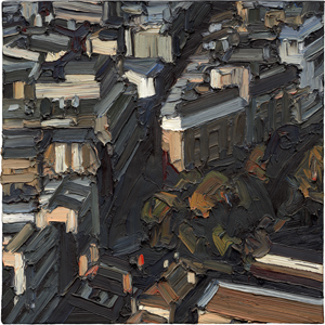 Lot 8313, Auction  120, Fleck, Ralph, "STADTBILD 10/IX"