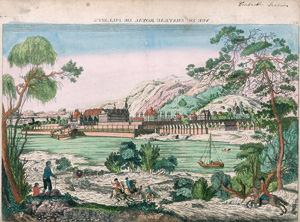 Lot 124, Auction  121, Sachsen und Guckkastenbilder, Sammlung von 4 kolorierten Kupferstiche