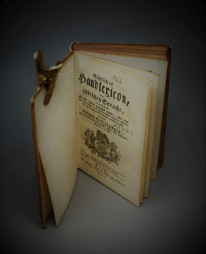 Lot 320, Auction  121, Nützliches Handlexicon, der jüdischen Sprache