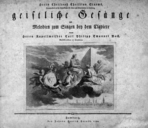Lot 373, Auction  121, Bach, Carl Philipp Emanuel, Geistliche Gesänge