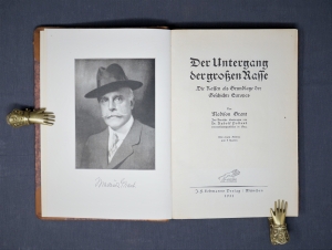 Lot 438, Auction  121, Grant, Madison, Der Untergang der großen Rasse