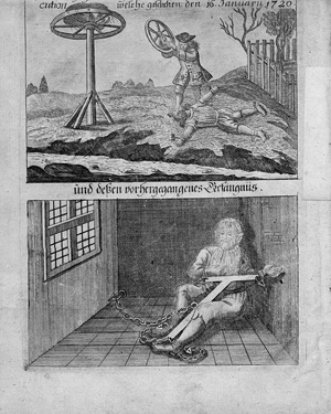 Lot 496, Auction  121, Wellmann, Johann Christian, Des bekanten Kirchen-Räubers, und Diebes, Jacob Neumanns Leben und Ubelthaten.